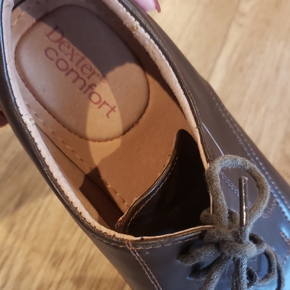 Mens Dexter Comfort Leather Oxford Shoe - Picture 7 of 13